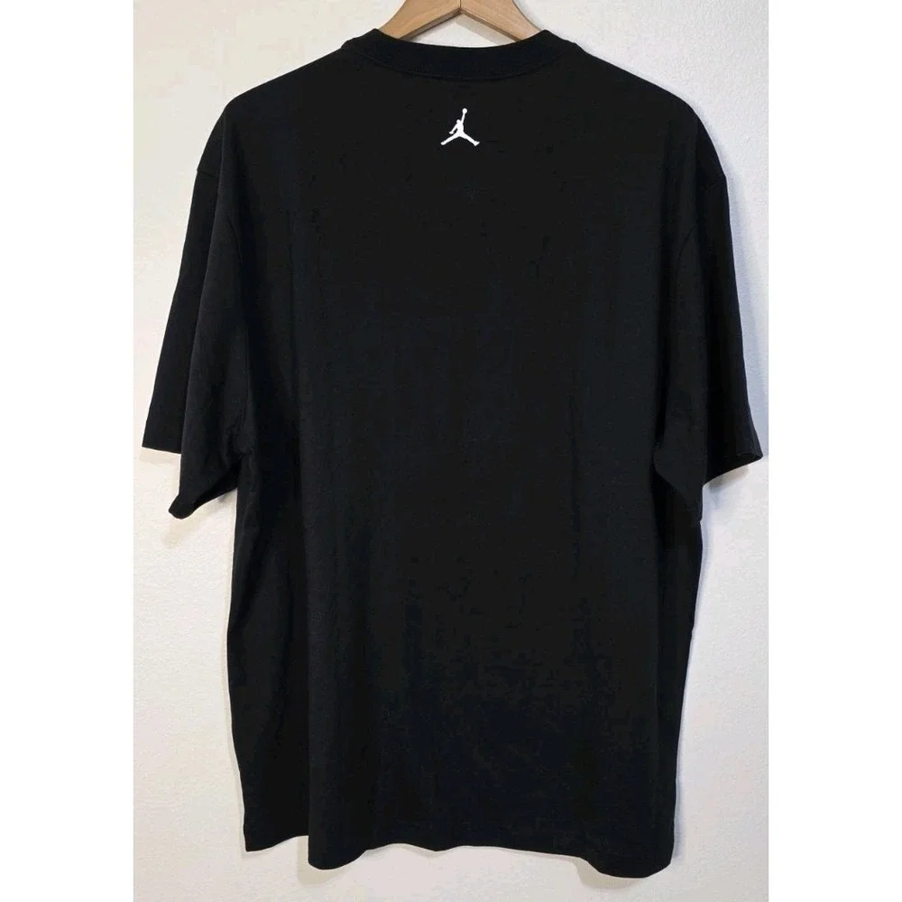 Nike Air Jordan T-Shirt Men XL Black Goat Graphic Short Sleeve Tee 23 Basketball